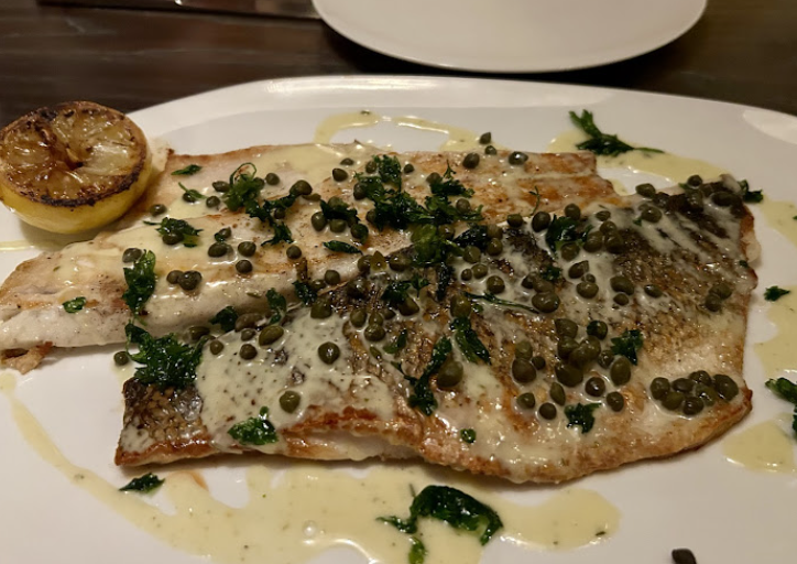 Amalfi by Bobby Flay signature dishes Whole Roasted Fish
Squid Ink Fettuccine
Bobby Flay
